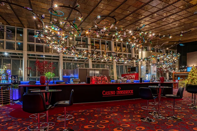 Barbereich im Casino Innsbruck
