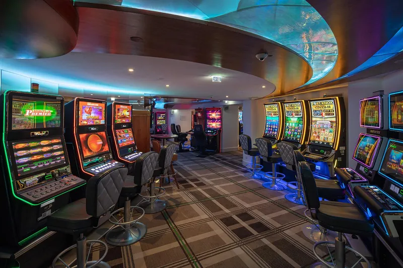 Automatenbereich im Casino Kitzbühel