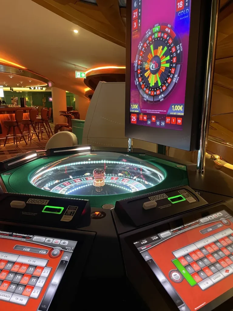 Elektronisches Roulette im Casino Kitzbühel