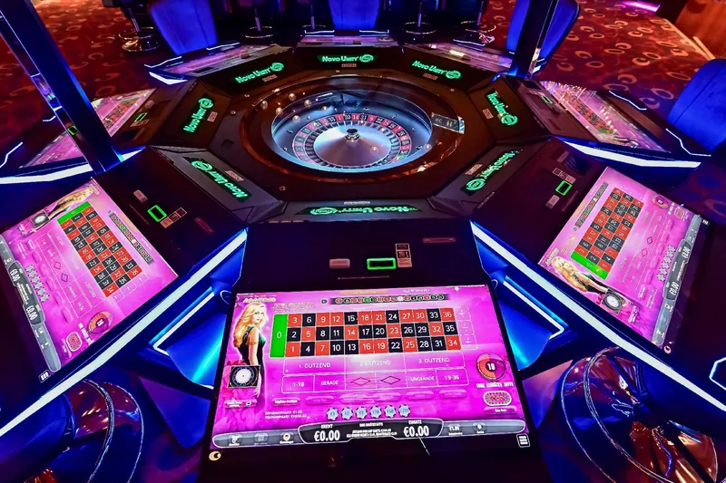 Elektronisches Roulette im Casino Velden
